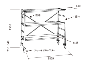 棚置場1スパン