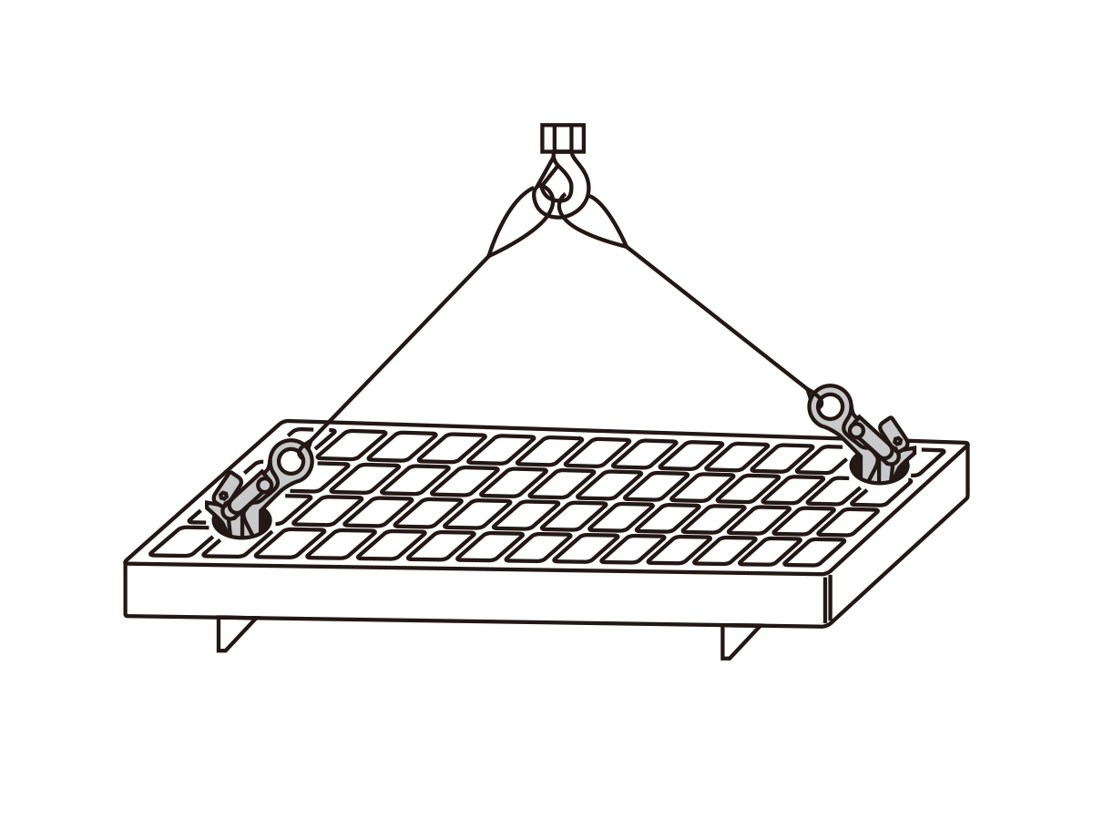 覆工板吊フック - 大同機械-DAIDOC | 建設・仮設機材(レンタル・販売)