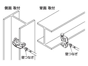 Hクランパー取付図