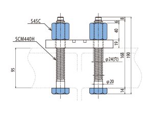 ハリーストッパー寸法図