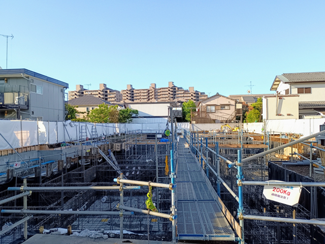 地足場の組み方